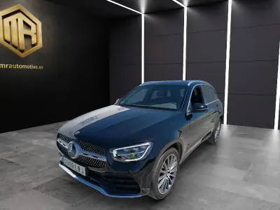 Usado Mercedes GLC220 194 CV (142 kW) 2022 Negro metalizado SUV