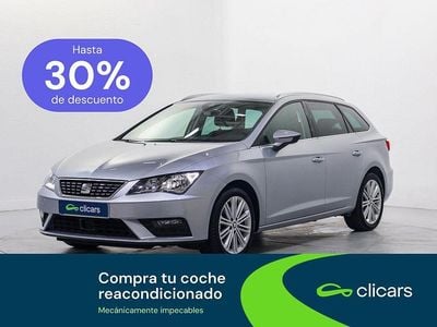 Usado Seat Leon XCELLENCE 130 CV (95 kW) 2020 Gris Familiar