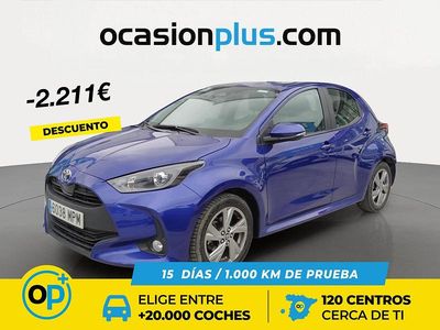 Usado Toyota Yaris Hybrid Active 116 CV (85 kW) 2024 Azul Berlina