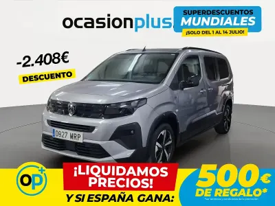 Usado Peugeot Rifter GT 130 CV (95 kW) 2024 Gris Monovolumen