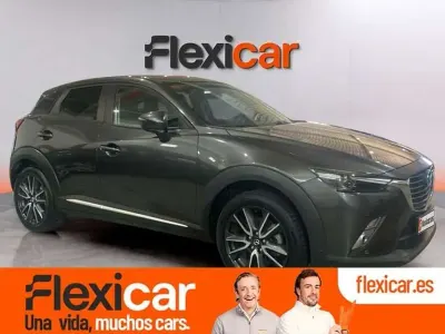 Usado Mazda CX-3 Luxury 105 CV (77 kW) 2018 Gris SUV