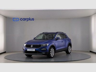 Usado VW T-Roc Advance 115 CV (84 kW) 2021 Azul ravenna (metalizado)/techo negro SUV