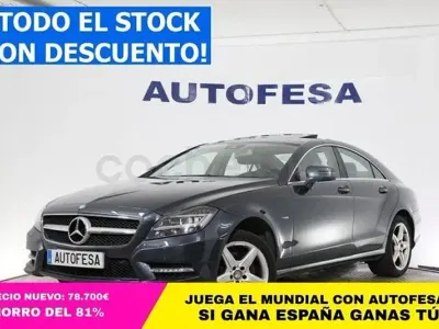 Usado Mercedes CLS250 204 CV (150 kW) 2011 Azul Berlina