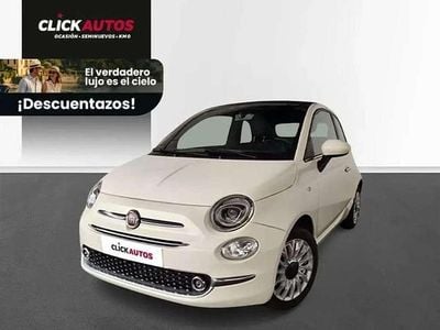 Usado Fiat 500 Dolcevita 71 CV (52 kW) 2024 Blanco Descapotable
