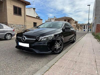 Usado Mercedes CLA200 AMG line 136 CV (100 kW) 2016 Negro Berlina