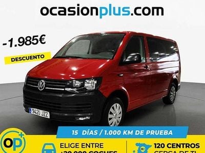 Usado VW Caravelle Trendline 102 CV (75 kW) 2017 Rojo Van