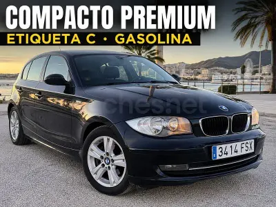 Usado BMW 116 122 CV (89 kW) 2007 Negro Utilitario