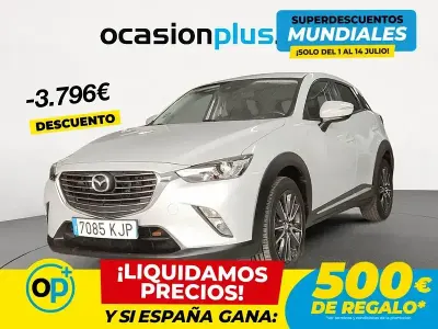 Usado Mazda CX-3 Luxury 105 CV (77 kW) 2018 Blanco SUV