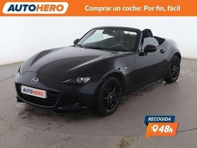 Negro Usado 2019 Mazda MX5 Descapotable | 19.399 € (Precio justo)