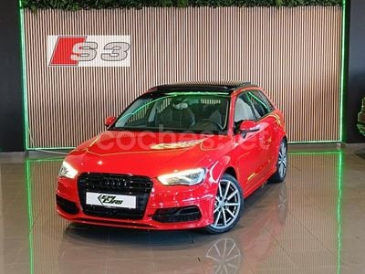 Usado Audi S3 300 CV (220 kW) 2014 Rojo Berlina