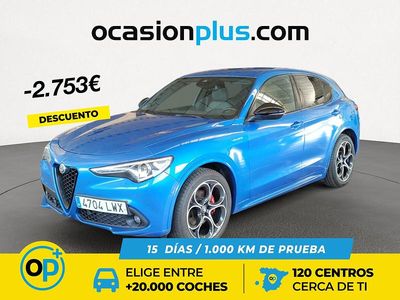 Azul Usado 2022 Alfa Romeo Stelvio Veloce SUV | 30.290 € (Precio justo)