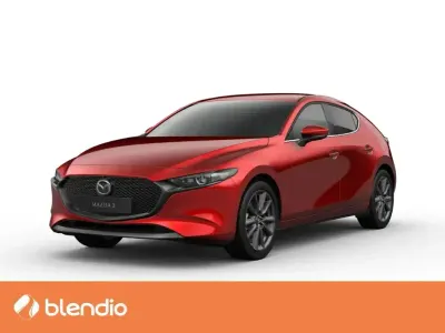 Nowe Mazda 3 Exclusive-Line 140 KM (102 kW) 2026 Czerwony