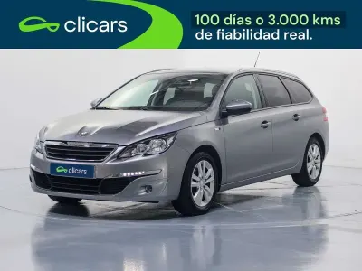 Usado Peugeot 308 SW Style 131 CV (96 kW) 2016 Gris Familiar