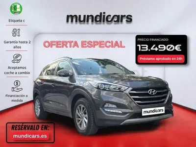 Usado Hyundai Tucson 116 CV (85 kW) 2018 Marrón SUV