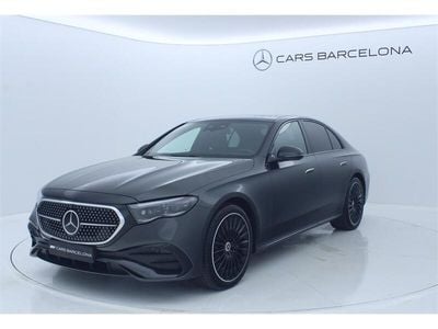 Gris grafito Usado 2024 Mercedes E220 Berlina | 76.900 €
