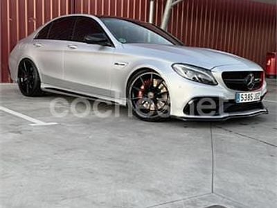 Usado Mercedes C63 AMG AMG 476 CV (350 kW) 2015 Gris / plata Berlina