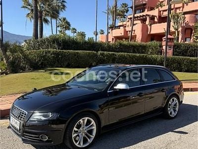 Usado Audi S4 333 CV (244 kW) 2009 Negro Familiar