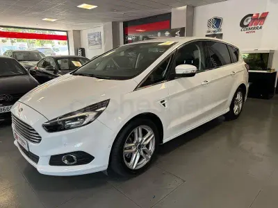 Brugt Ford S-MAX Titanium 180 HK (132 kW) 2016 Hvid MPV