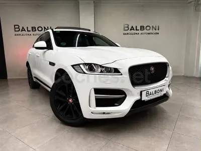 Usado Jaguar F-Pace R-Sport 180 CV (132 kW) 2017 Blanco SUV
