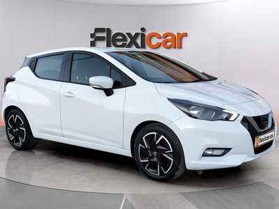 Usado Nissan Micra Acenta 92 CV (67 kW) 2021 Blanco Utilitario