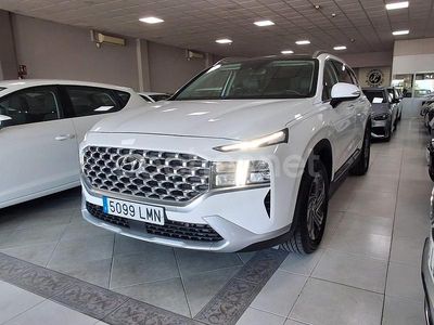Blanco Usado 2021 Hyundai Santa Fe SUV | 28.990 € (Un poco caro)