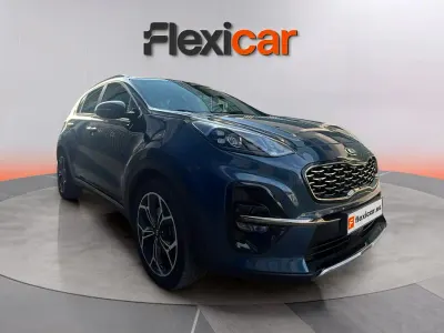 Usado Kia Sportage GT-Line 177 CV (130 kW) 2019 Azul SUV