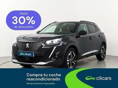 Usado Peugeot 2008 Allure 110 CV (80 kW) 2021 Negro SUV