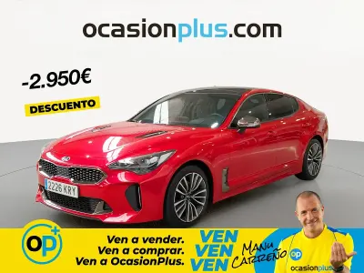Usado Kia Stinger GT-Line 200 CV (147 kW) 2018 Rojo Utilitario