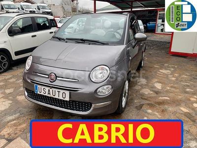Usado Fiat 500C Dolcevita 70 CV (51 kW) 2022 Marrón Descapotable