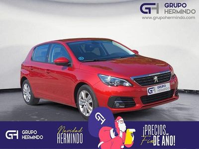 Rojo Usado 2020 Peugeot 308 Active Berlina | 11.500 € (Precio justo)