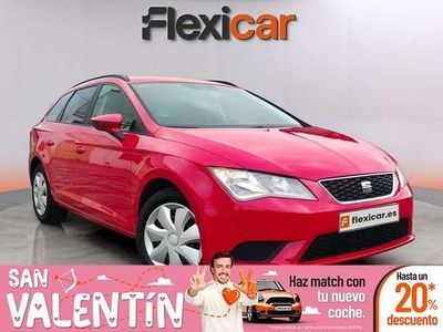 Usado Seat Leon SC Reference 110 CV (80 kW) 2016 Rojo Utilitario