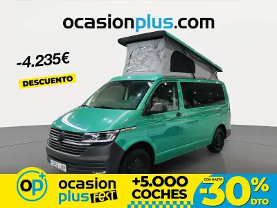 Usado VW Caravelle 150 CV (110 kW) 2021 Verde Van