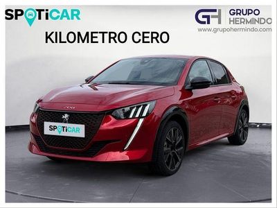 Usado Peugeot e-208 GT 100 kW (136 CV) 2023 Rojo Utilitario