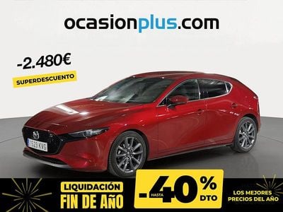 Rojo Usado 2019 Mazda 3 | 19.350 € (Buen precio)