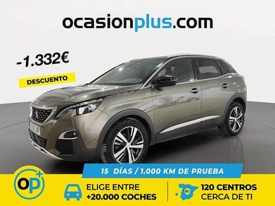 Gris Usado 2017 Peugeot 3008 GT-line SUV | 16.658 € (Precio justo)