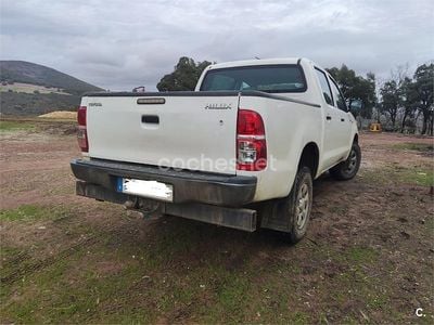 Usado Toyota HiLux 144 CV (105 kW) 2014 Blanco Pickup/Camioneta