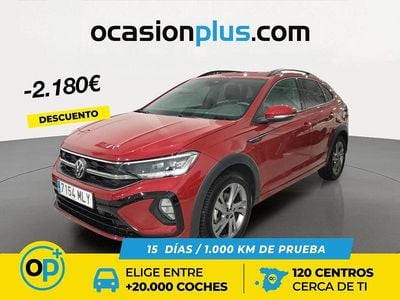 Rojo Usado 2023 VW Taigo R-line SUV | 23.990 € (Precio justo)