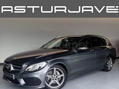 Usado Mercedes C220 194 CV (142 kW) 2018 Gris / plata Familiar