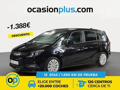 Usado Opel Zafira Selective 140 CV (102 kW) 2017 Negro Monovolumen