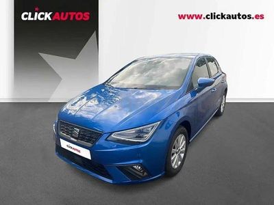 Usado Seat Ibiza Style 110 CV (80 kW) 2023 Azul Utilitario