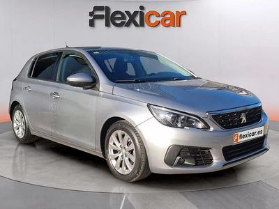 Usado Peugeot 308 Style 131 CV (96 kW) 2020 Gris Utilitario