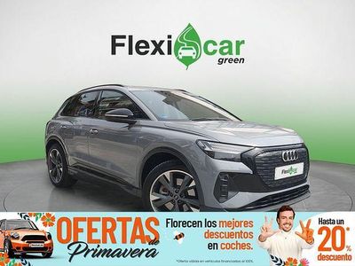 Usado Audi Q4 e-tron 150 kW (204 CV) 2021 Gris SUV