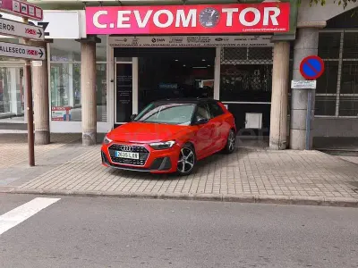 Brugt Audi A1 Sportback S-Line 95 HK (69 kW) 2022 Rød Hatchback