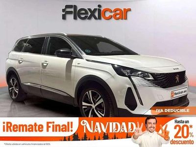 Blanco Usado 2021 Peugeot 5008 GT SUV | 19.490 € (Precio justo)