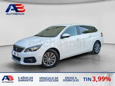 Usado Peugeot 308 SW Allure 130 CV (95 kW) 2020 Blanco Familiar