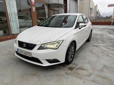 Usado Seat Leon I-Tech 105 CV (77 kW) 2015 Blanco Berlina