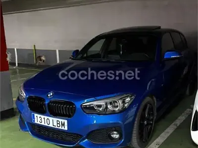 Usado BMW 118 150 CV (110 kW) 2019 Azul Utilitario