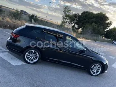 Brugt Seat Leon ST CONNECT 110 HK (80 kW) 2014 Sort Stationcar