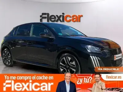 Usado Peugeot 208 Allure 100 CV (73 kW) 2025 Negro Utilitario