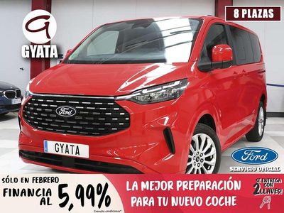 Usado Ford Tourneo Custom Titanium 170 CV (125 kW) 2024 Rojo Van